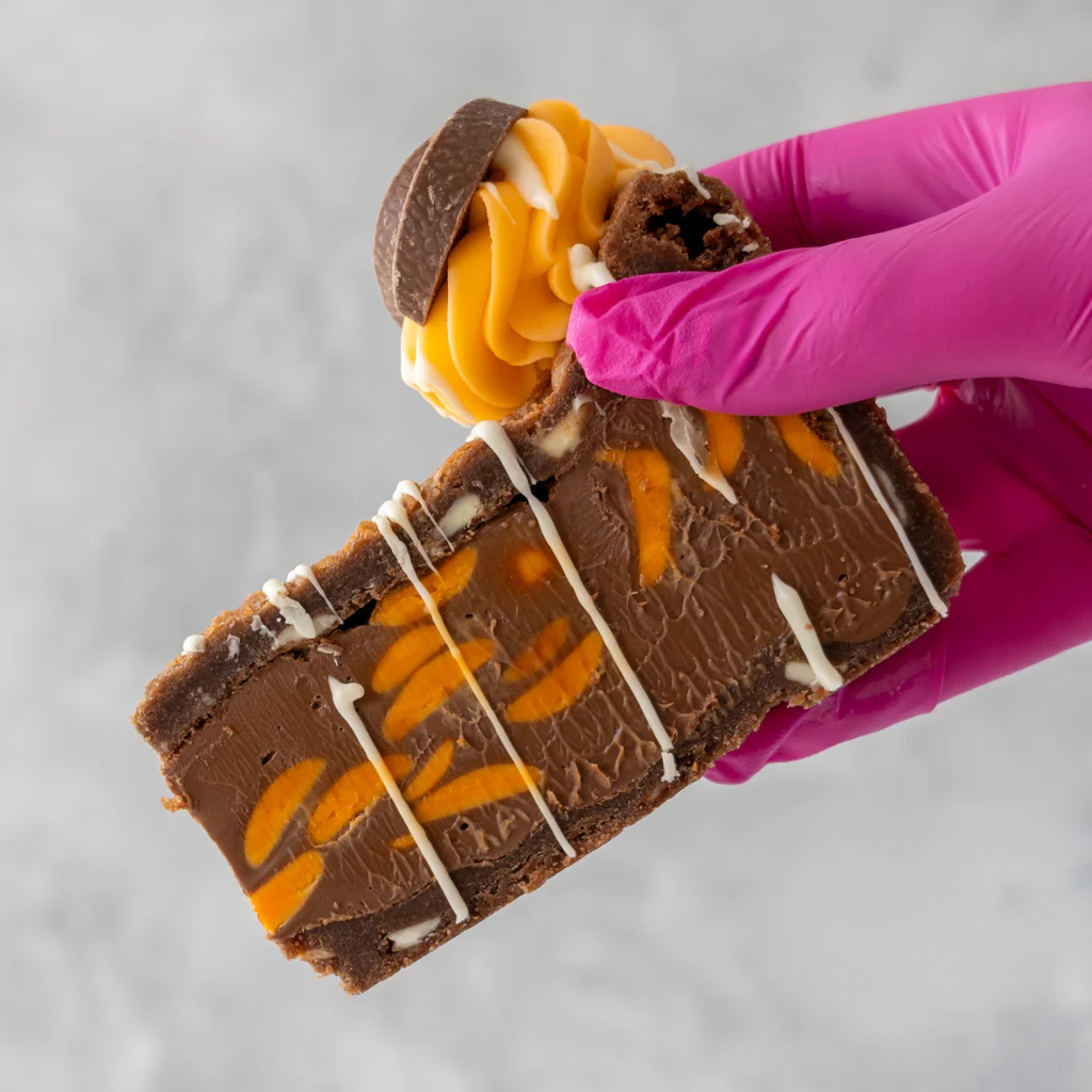 Chocolate Orange Cookie Pie Slice - Image 5