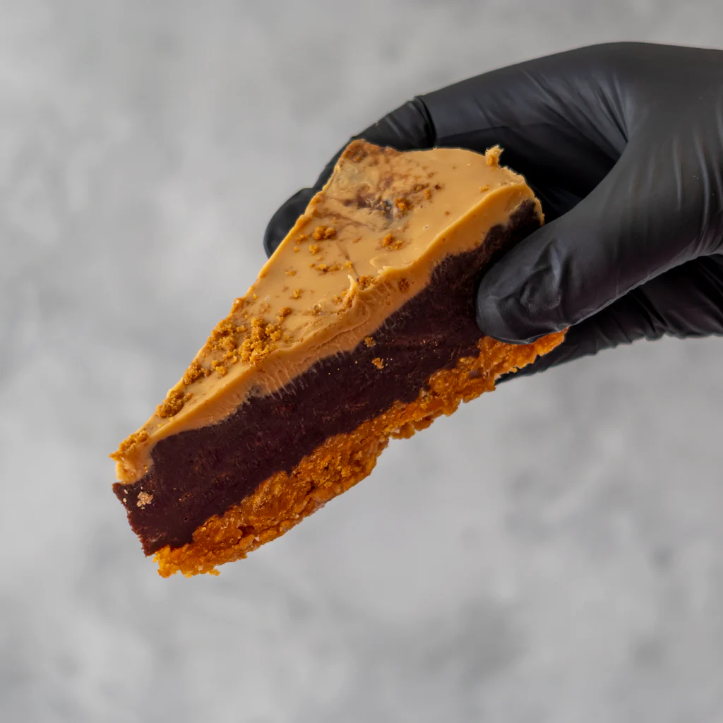 Brownie Cornflake Pie Slice with Biscoff - Image 4