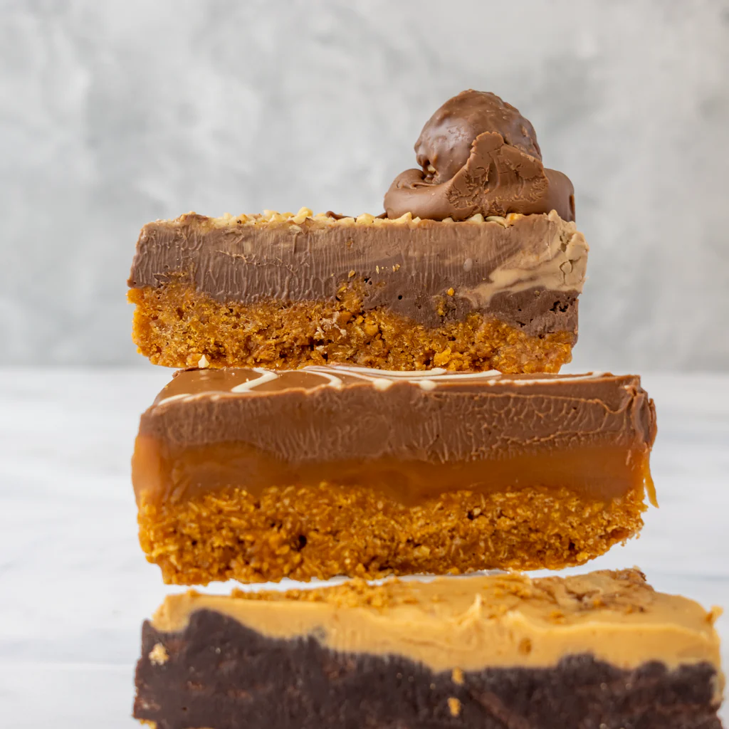 Brownie Cornflake Pie Slice with Biscoff - Image 7