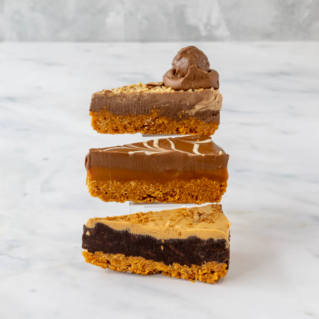 Brownie Cornflake Pie Slice with Biscoff - Image 8