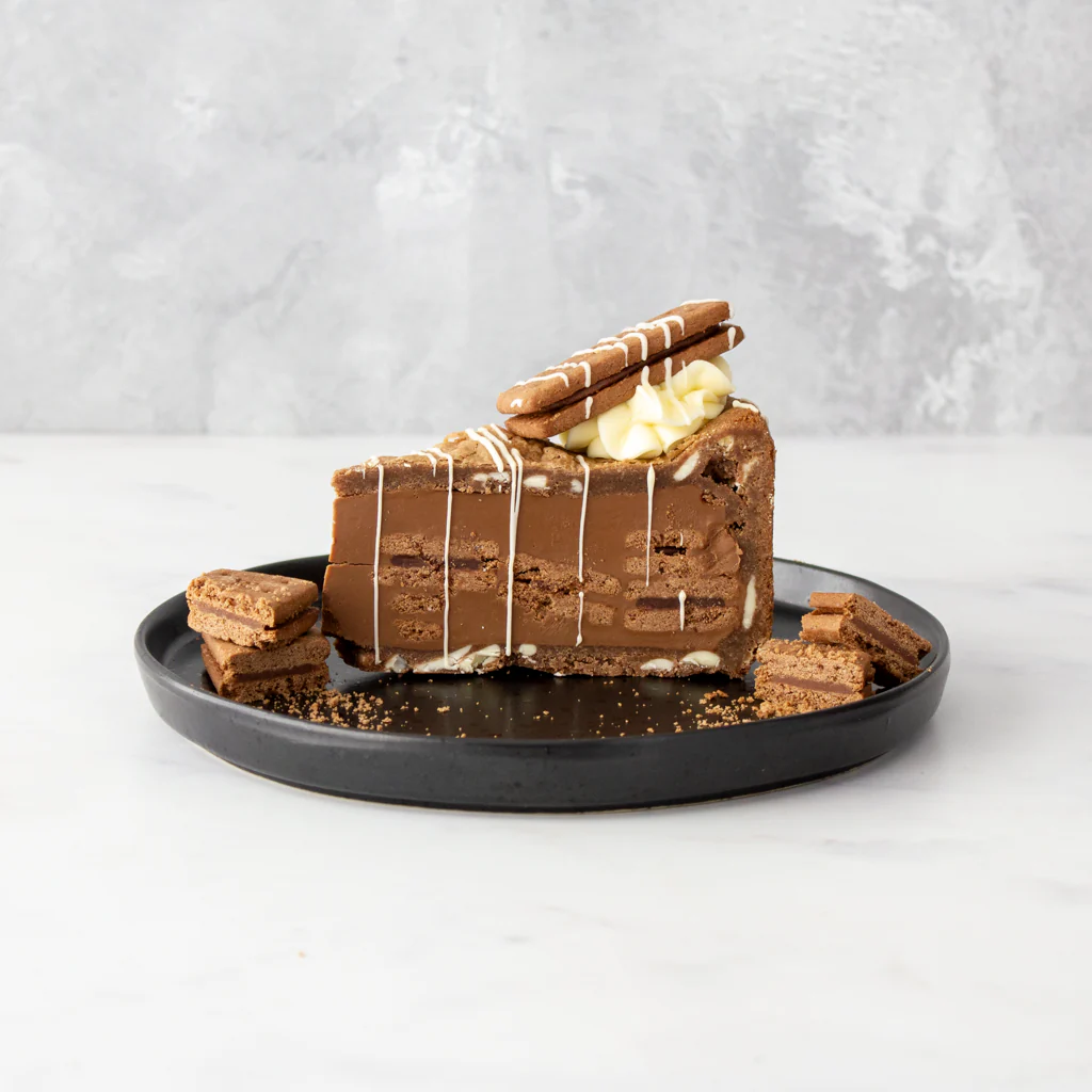 PRE-ORDER - Full Bourbon Biscuit Cookie Pie Slice - 12 Slices - Image 2
