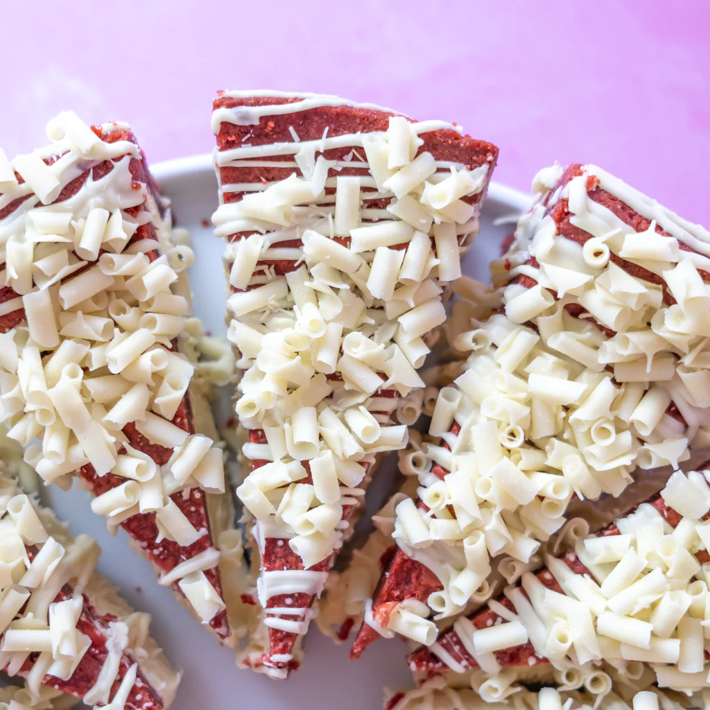 PREORDER - Full Red Velvet Cookie Pie Slice - 12 Slices - Image 3