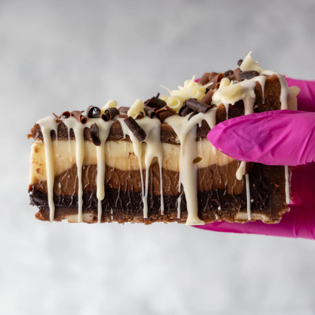PRE-ORDER - Full Triple Chocolate Cookie Pie Slice - 12 Slices - Image 4