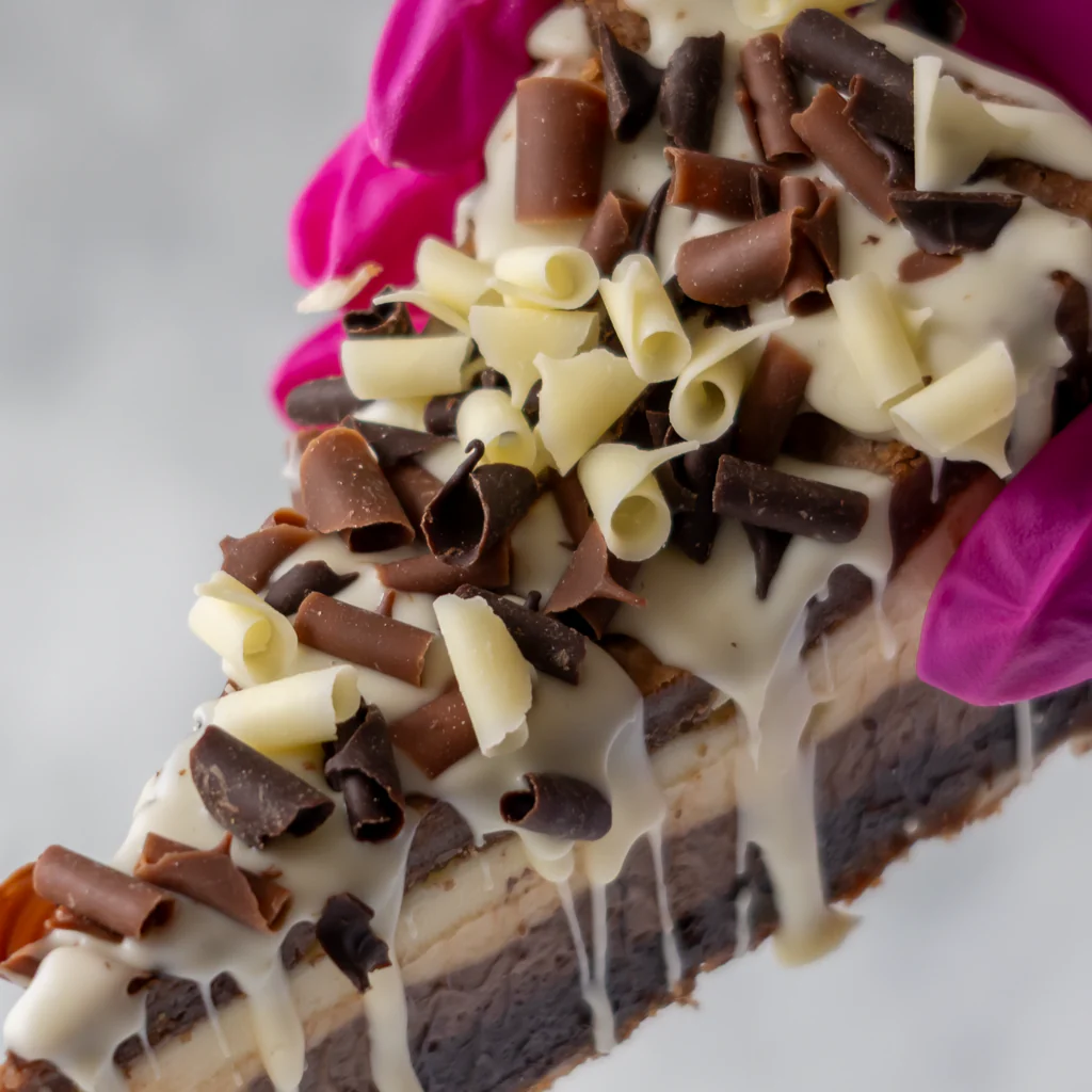 PRE-ORDER - Full Triple Chocolate Cookie Pie Slice - 12 Slices - Image 8