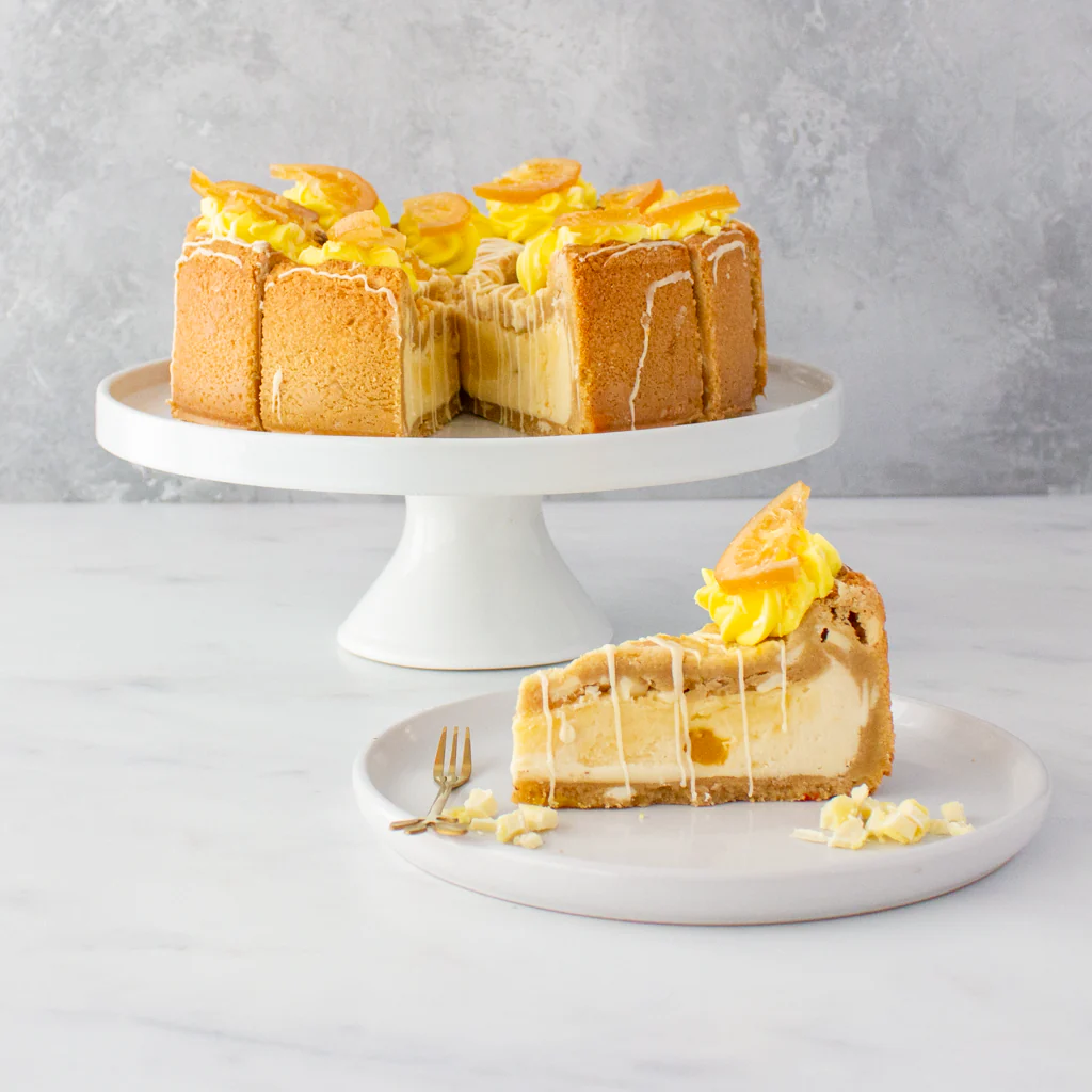 PRE-ORDER - Full White Chocolate & Lemon Cookie Pie Slice - 12 Slices - Image 4
