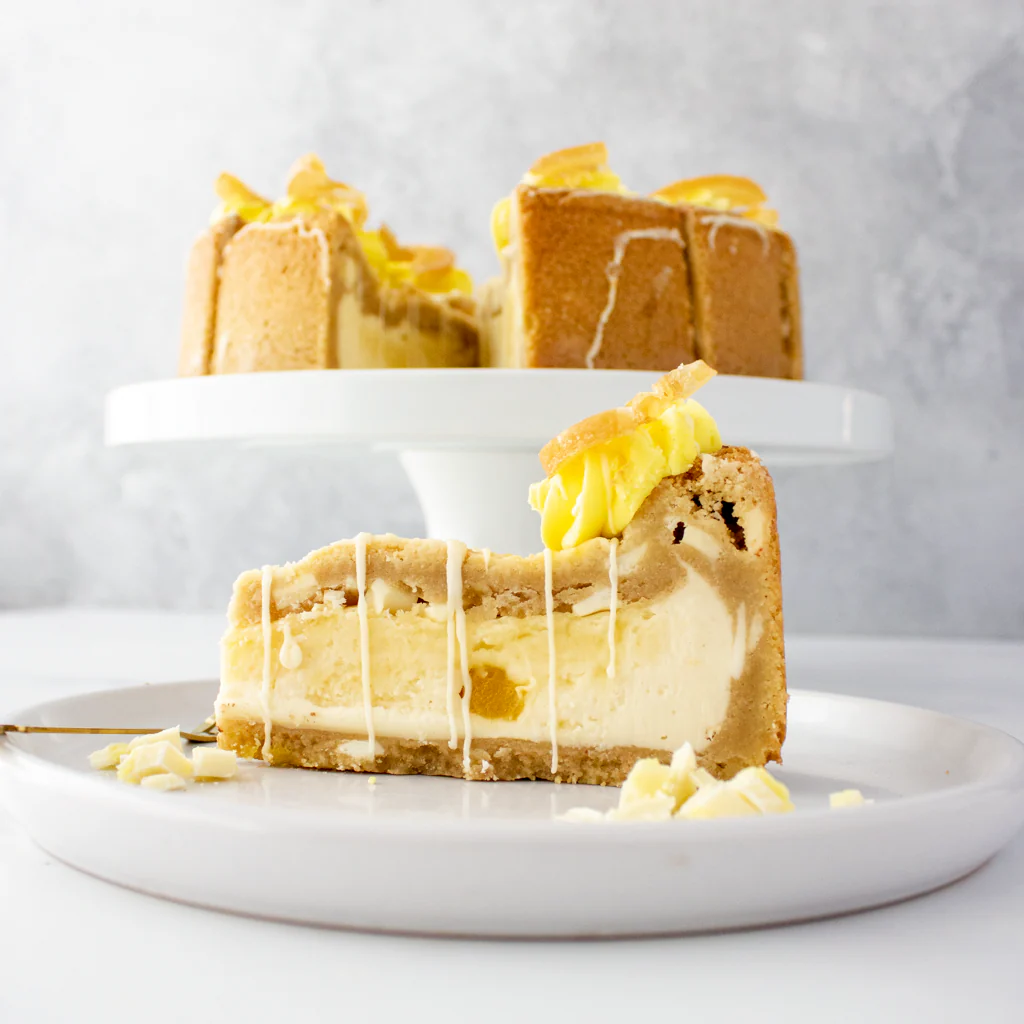 PRE-ORDER - Full White Chocolate & Lemon Cookie Pie Slice - 12 Slices - Image 7