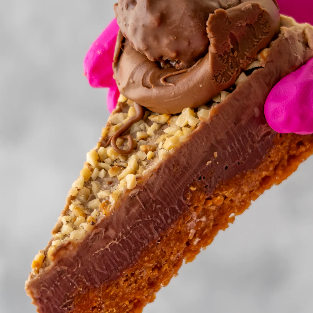 Hazelnut Cornflake Pie Slice - Image 4