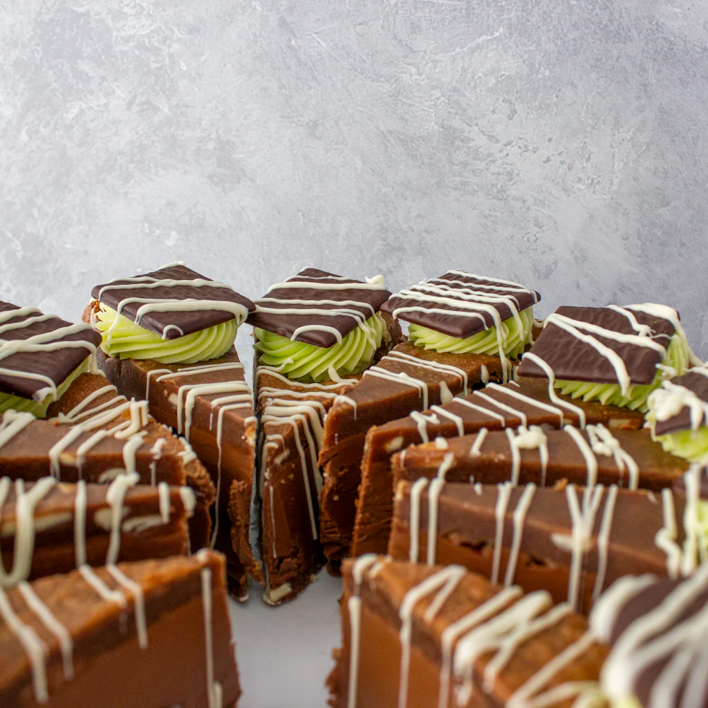PREORDER - Full After Eight Cookie Pie - 12 Slices - Image 6