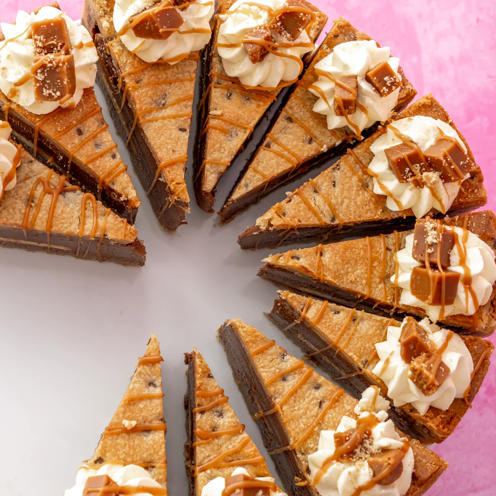 PRE-ORDER - Full Banoffee Cookie Pie Slice - 12 Slices - Image 3