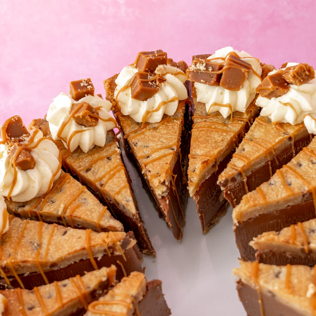 PRE-ORDER - Full Banoffee Cookie Pie Slice - 12 Slices - Image 4