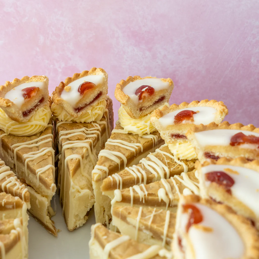 PRE-ORDER - Full Limited Edition Cherry Bakewell Cookie Pie - 12 Slices - Image 6