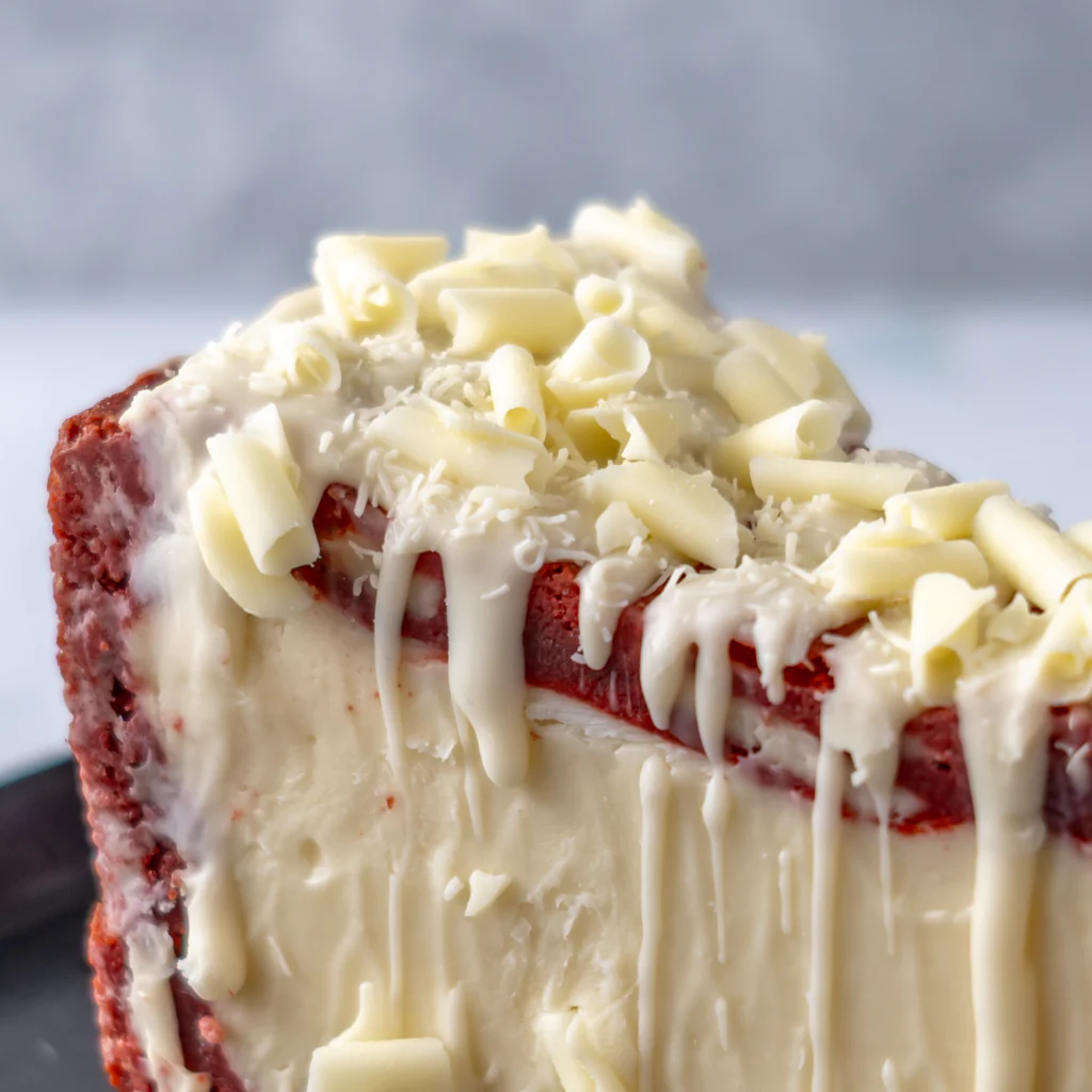 Red Velvet Cookie Pie Slice - Image 7