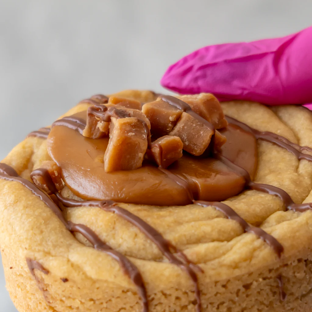 Stuffed Caramel Fudge Deluxe Cookie - Image 11