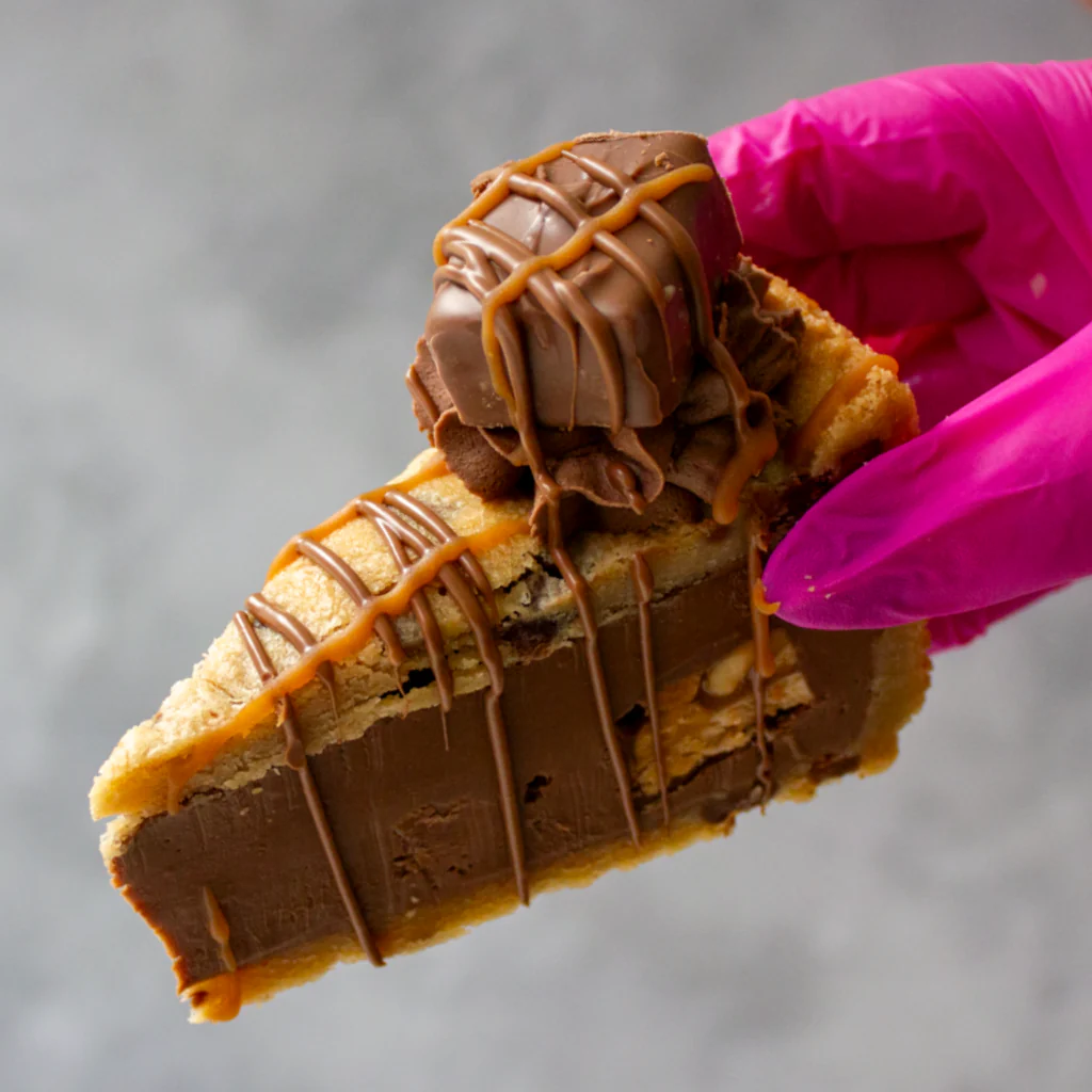 Cookie Pie Slice with Snickers